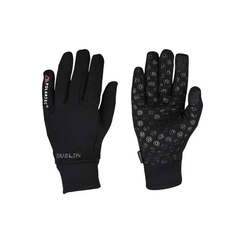 Dublin  Dublin PolarTec Fleece Riding Glove Black