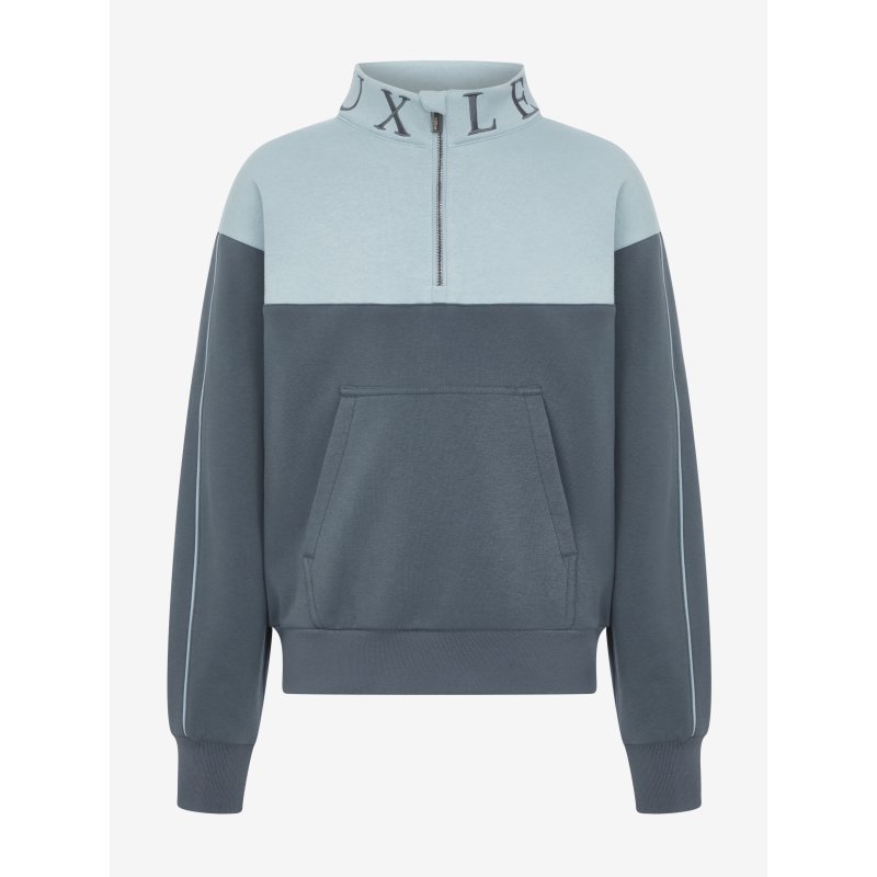 LeMieux LeMieux Young Rider Kate Quarter Zip Sweat Petrol/Glacier