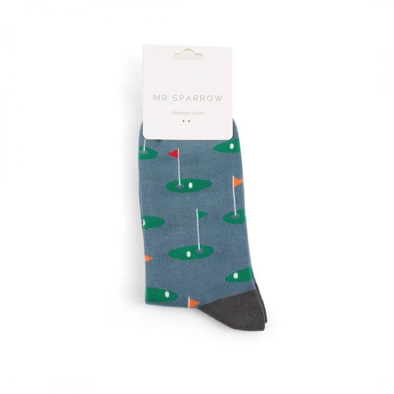 Miss Sparrow Mr Sparrow Classic Golf Socks Denim