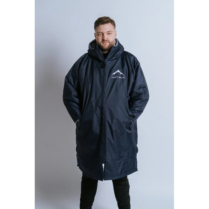 Hazy Blue Hazy Blue Adults Padstow Riding All Weather Robe Navy