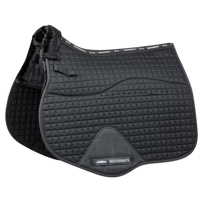 Weatherbeeta Products Weatherbeeta Prime Comfy Fleece All Purpose Saddle Pad Black