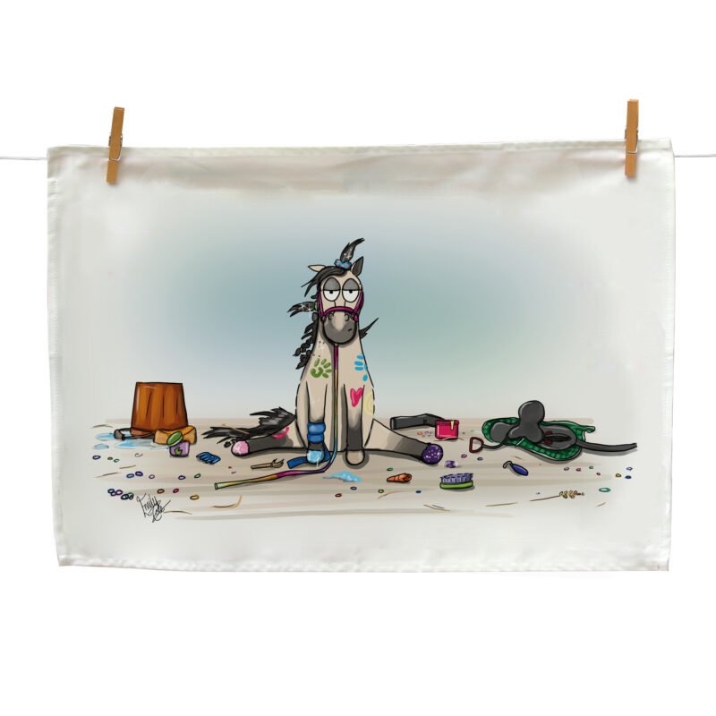 Emily Cole Emily Cole Pony Camp Tea Towel