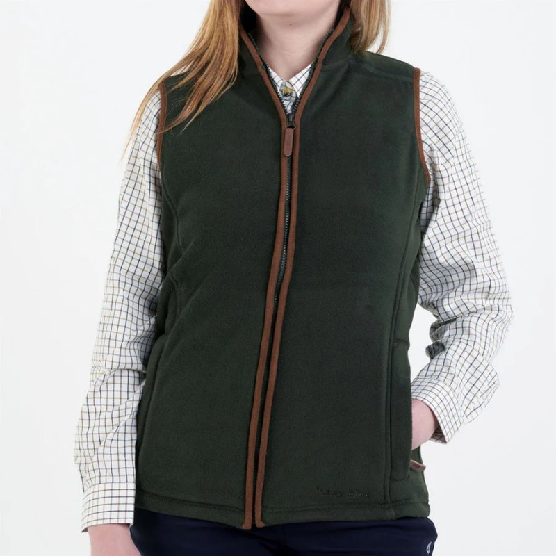 Hazy Blue Hazy Blue Sofia Ladies Gilet - Green