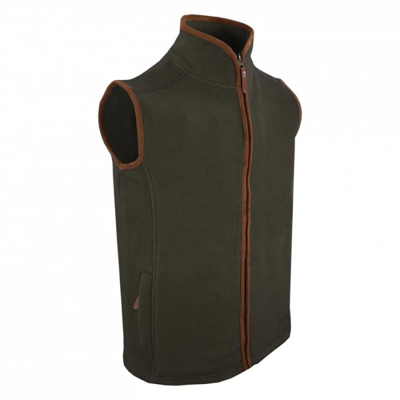 Hazy Blue Hazy Blue Bentley Mens Gilet - Green