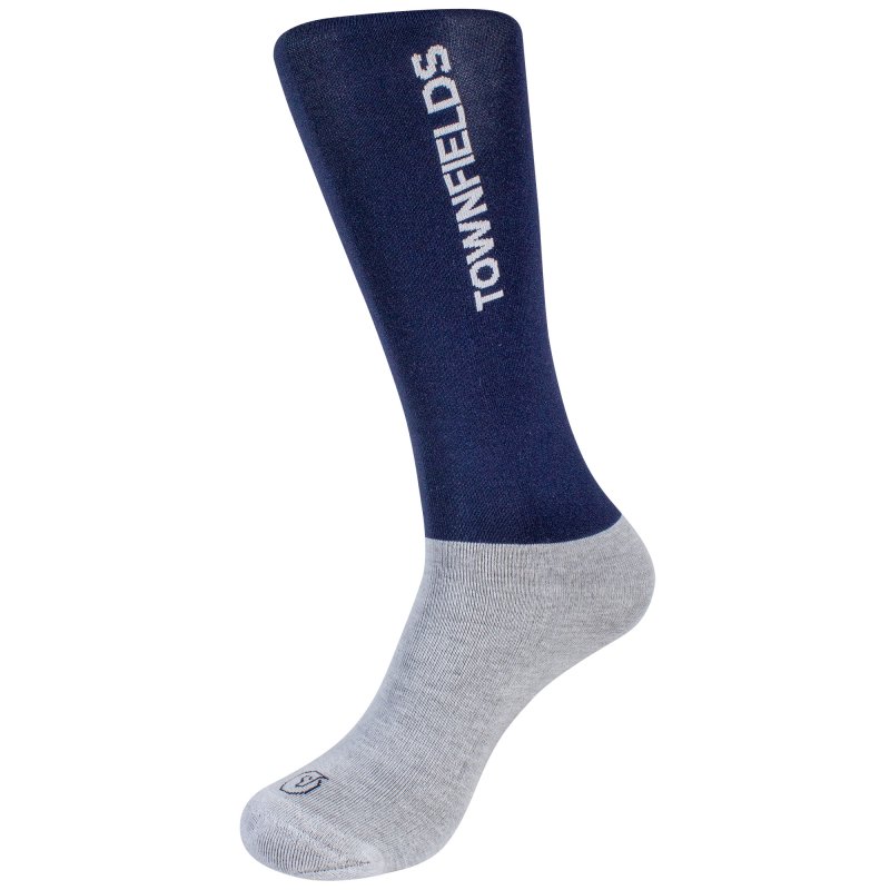 Townfields Products Townfields Performance Riding Socks - Navy