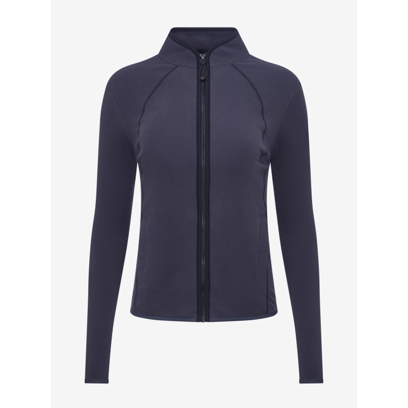 LeMieux LeMieux Faye Fleece Zip Through Dusk Blue