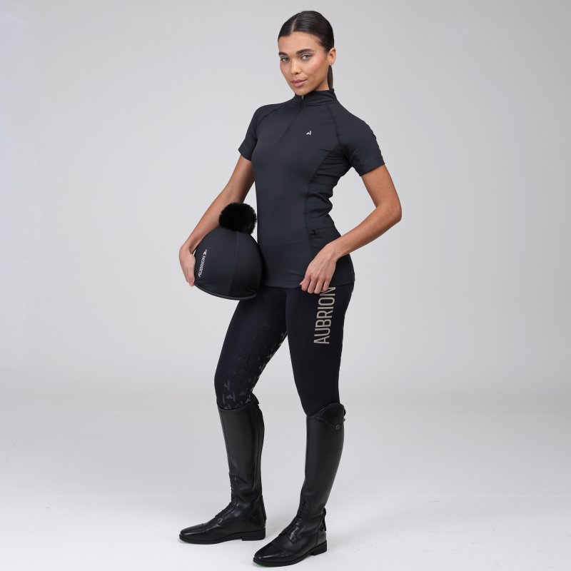 Aubrion Aubrion React Short Sleeve Baselayer Shadow