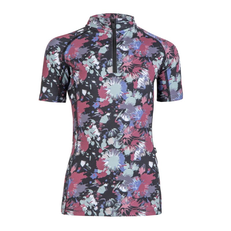 Aubrion Aubrion React Young Rider Short Sleeve Baselayer Abstract