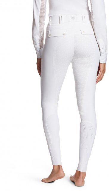 Shires Aubrion Hudson Riding Tights (White)