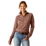 Ariat Riding Apparel Ariat Ladies Tek Team 1/2 Zip Fleece Twilight Mauve