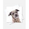 Eleanor Tomlinson Border Terrier Greeting Card 