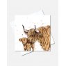 Eleanor Tomlinson Highland Kiss Greeting Card