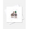 Eleanor Tomlinson Mr & Mrs Greeting Card