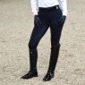 Equetech Equetech Luxe Crystal Winter Thermal Riding Tights Black