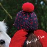 Equetech Equetech Devilish Pom-Pom Hat Silk