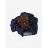 LeMieux LeMieux Scrunchie With Crystal Hair Net Navy