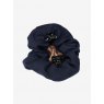 LeMieux LeMieux Scrunchie With Crystal Hair Net Navy