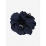 LeMieux LeMieux Scrunchie With Crystal Hair Net Navy