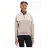 LeMieux LeMieux Young Rider Kate Quarter Zip Sweat Ash/Stone