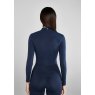 Aztec Diamond Ladies Long Sleeve Baselayer Navy