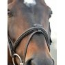 Collegiate Collegiate Comfitec Opulux Fancy Stitch Padded Hanoverian Bridle Dark Brown