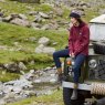 Ridgeline Ridgeline Ladies Ballistic Fleece Hoodie Winter Berry