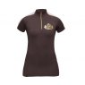 Aubrion Aubrion Team Short Sleeve Baselayer Umber