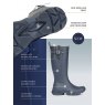 LeMieux LeMieux New Ultra Stride Wellington Boots Navy