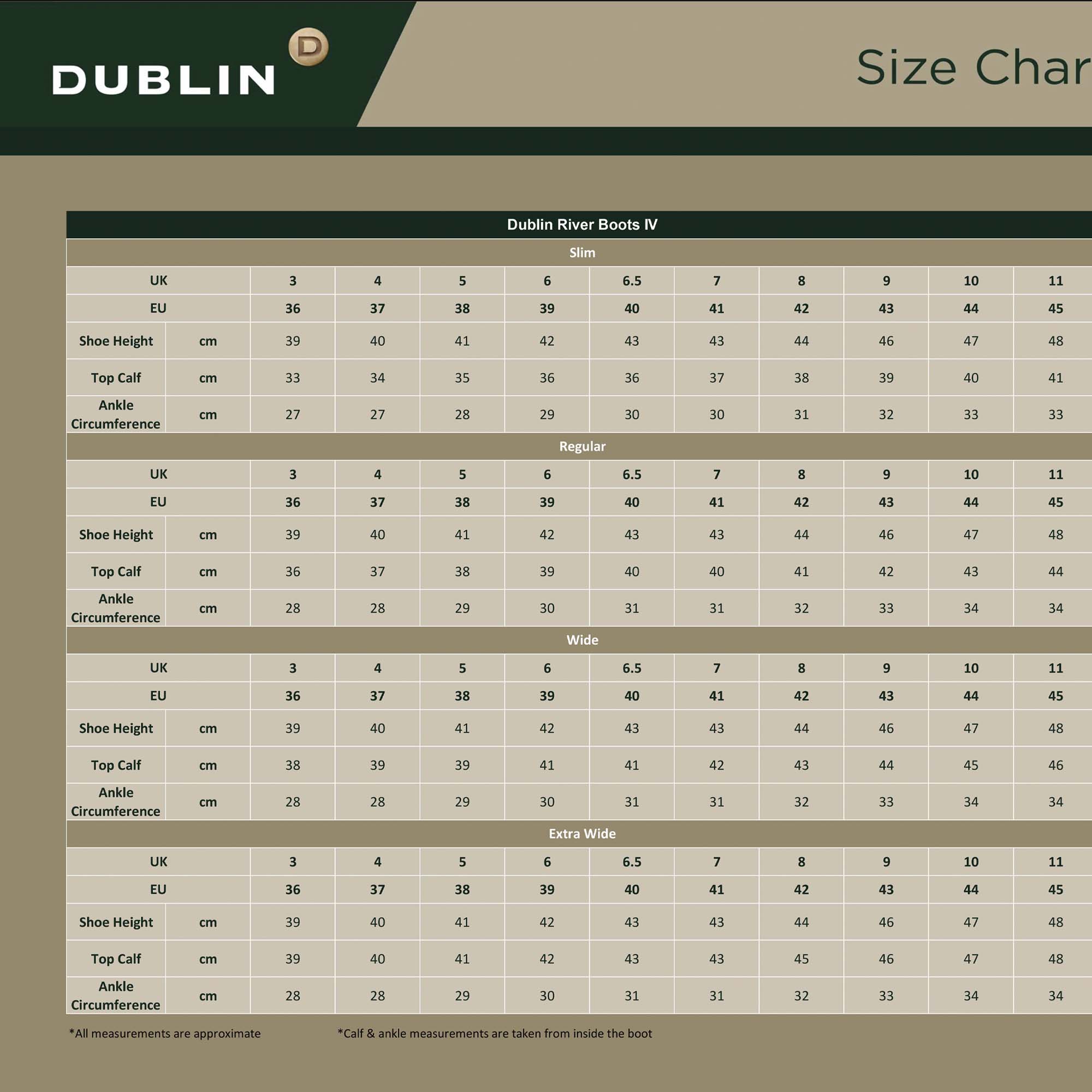 dublin-iv-size-chart